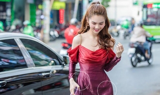 Chất liệu lụa khó nhằn khiến mỹ nhân Việt bị lầm tưởng diện hàng chợ