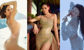 Mốt 'váy lưới đánh cá': Khi Ngọc Trinh, Khánh Vân, Minh Hằng không phải cá nhưng tự nguyện mắc lưới