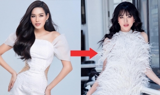 Mỹ nhân Việt chứng minh cứ diện váy lông vũ là 'đẹp không lối thoát': Đỗ Thị Hà visual thăng cấp