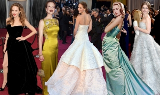 Những chiếc váy đẹp nhất thảm đỏ Oscar: Khoảnh khắc Angelina Jolie khoe chân lố đi vào lịch sử