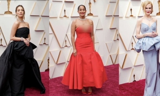 Váy nhăn nheo làm nhiều ngôi sao lọt top mặc xấu tại Oscar 2022