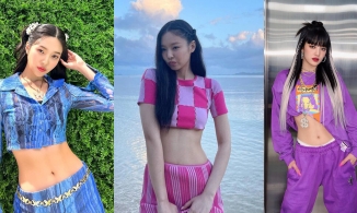 Idol K-pop mang mốt quần cạp trễ quay trở lại