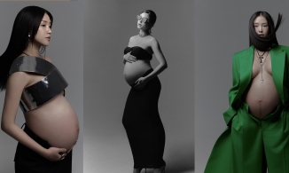 Ngắm chùm ảnh thần thái đỉnh cao, bụng bầu nặng trĩu của Salim trước khi lên chức 'mẹ bỉm'