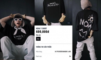 Sơn Tùng bán áo thun NOAA giá 600.000 đồng: Dân mạng bình luận 'không đáng mua!'