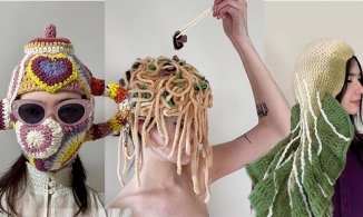 Mũ len hình ớt hiểm, cải chua, mỳ trường thọ, ninja Thỏ hồng: Phụ kiện len khiến bạn khác biệt