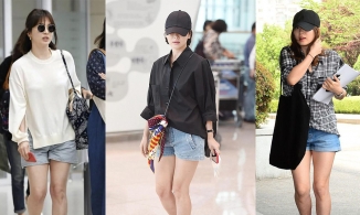 U50 Song Hye Kyo 'chiến thắng' tuổi tác nhờ chăm chỉ diện quần short ngắn