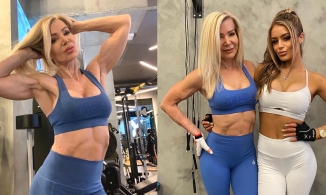 Bí quyết tập gym khiến quý bà U70 thường xuyên bị nhận nhầm là chị của cháu gái