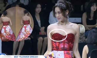 Đỗ Thị Hà không có duyên với miếng dán nội y, diện bao nhiêu lần thì bấy nhiêu lần muốn 'độn thổ'