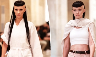 Chị em Gigi Hadid và Bella Hadid cắt đầu moi, cạo sạch chân mày trong show Marc Jacobs