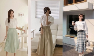 Bí quyết chọn chân váy dài thoáng mát, phù hợp với thời tiết ngày hè