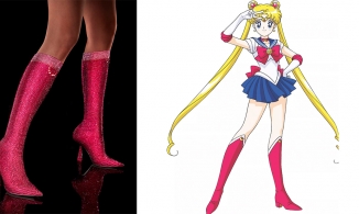 Siêu phẩm boots Thuỷ Thủ Mặt Trăng từ Jimmy Choo và tác giả của 'Sailor Moon' vừa được ra mắt 