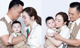 Quý tử nhà Chi Bảo và Lý Thuỳ Chang được mặc đồ hiệu từ nhỏ