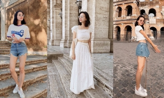 Gu thời trang ngày càng trẻ trung, gợi cảm của Ngô Thanh Vân sau khi cưới Huy Trần