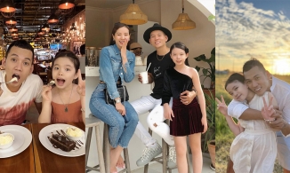 Con gái Phương Trinh Jolie thường xuyên ăn mặc ton-sur-ton với Lý Bình