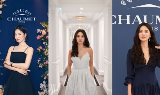 3 lần tham dự sự kiện Chaumet, Song Hye Kyo đều gây thương nhớ với hình ảnh khác biệt
