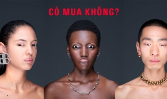 Người mẫu Balenciaga trừng mắt hăm doạ, 'ép' khách hàng mua trang sức?