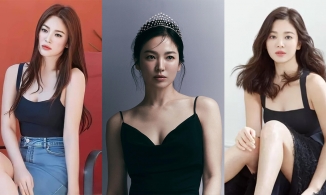 Song Hye Kyo mê đồ hai dây - item thần thánh khoe bờ vai hao gầy cực phẩm