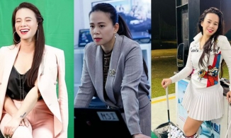 Thời trang 'vợ tào khang' Shark Bình: Lên công ty quyền lực, ra sân golf tươi trẻ