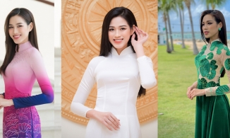 Không chỉ mặc áo dài đẹp, Đỗ Thị Hà còn sở hữu bí kíp tạo dáng với áo dài 'đỉnh của chóp'