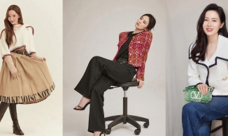 Thời trang mùa thu từ outfit dạo phố của dàn 'chị đại' Hàn Quốc