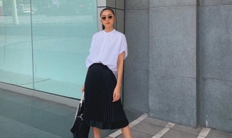 Cảm hứng mix đồ theo tone màu đen - trắng từ sao Việt