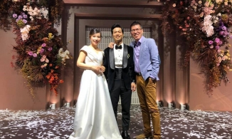 Váy cưới Viên Minh nhìn đơn giản nhưng lại là món hàng 'có một không hai'