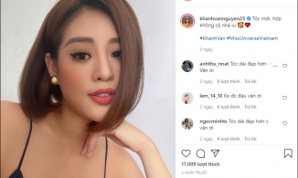 Hoa hậu Hoàn vũ Việt Nam 2019 Nguyễn Trần Khánh Vân khoe tóc mới và cái kết