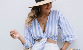 Chào hè với muôn vẻ áo thắt nơ từ nữ tính, cổ điển đến gợi cảm, trẻ trung