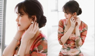 Bỏ làm Hoa Hậu Đại Dương, Lê Âu Ngân Anh trở thành giảng viên đại học, diện đồ hiệu tiền tỷ đi dạy