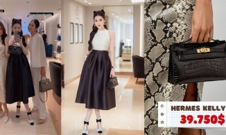 Hội chị em hoa hậu Vbiz đọ túi hiệu tiền tỷ: Chiếc rẻ nhất cũng bằng cả căn chung cư