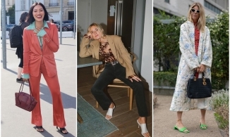 Guốc và xăng đan mũi vuông sẽ tiếp tục thống trị mùa hè 2022