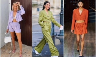  Blazer dáng croptop (cropped blazer) và cách tự chế một chiếc blazer dáng croptop không tốn 1 xu