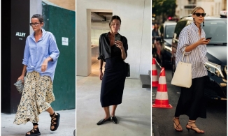 4 kiểu áo vừa trẻ vừa xinh, 'bất bại' khi muốn kết hợp với chân váy dài