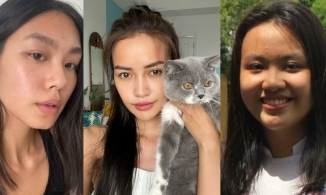 Đọ ảnh mặt mộc Top 3 HHHV Việt Nam 2022: Huỳnh Phạm Thủy Tiên từng chi chít mụn, da mặt bóng dầu