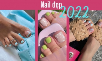 1001 mẫu móng chân đẹp, nail chân hot 2022 cho chị em thích mẫu móng đẹp 