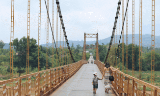 Cầu treo Kon Klor Kon Tum, dải lụa mềm của núi rừng Tây Nguyên