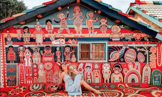 Cai Hong Juan, ngôi làng cầu vồng ẩn mình giữa Đài Trung hoa lệ