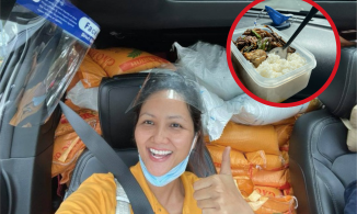 H'Hen Niê ăn cơm hộp để đi phát quà, Phanh Lee khoe cơm cữ đẹp như nhà hàng