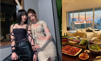 Chi Pu mở tiệc đồ nướng với Sun Ht, Phanh Lee đổi gió cơm cữ bằng món Nhật