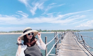 Cầu Ông Cọp, cây cầu gỗ dài nhất Việt Nam, điểm check-in độc đáo khi đến Phú Yên