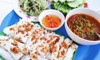 Bánh mướt, món ăn dân dã xứ Nghệ luôn khiến người xa quê phải nhung nhớ