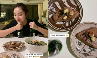 Trấn Thành khoe đĩa bột chiên “cosplay” trứng chiên, Tăng Thanh Hà trổ tài làm bánh mì kẹp ngon không kém ngoài tiệm