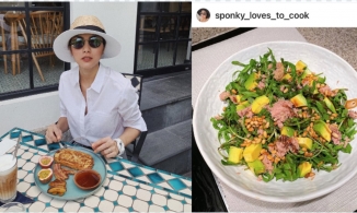 Hà Tăng bật mí món salad ăn hoài không chán, H’Hen Niê đổi món cho buổi cày đêm