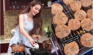 Minh Hằng vào bếp chuẩn “vợ người ta”, Hoàng Dũng làm food tour đồ Nhật