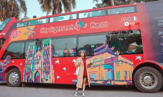Xe bus 2 tầng Hà Nội chỉ còn 100 ngàn/lượt, thử đi để khám phá Thủ đô quen mà lạ
