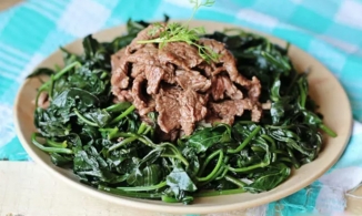 Cách làm rau lang xào thịt bò dân dã mà ngon cơm, lạ miệng cho cả gia đình