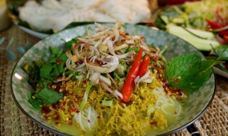 Nom banh chok, món bún cà ri cá “quốc hồn quốc tuý” của ẩm thực Campuchia