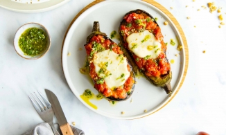 Cách làm cà tím nướng pho mai thơm ngậy, ăn chơi và ăn cơm đều ngon