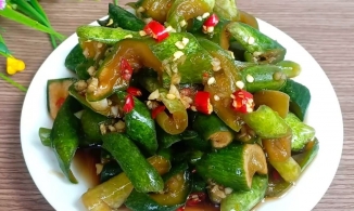 Cách làm dưa leo ngâm nước tương giải ngấy cỗ Tết, ăn mặn hay ăn chay đều phù hợp