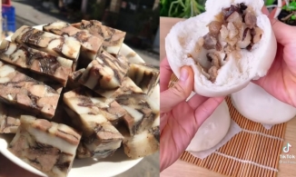 Tận dụng giò xào thừa ngày Tết làm bánh bao nhân giò xào lạ miệng, đậm đà